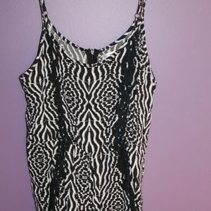Zebra Romper